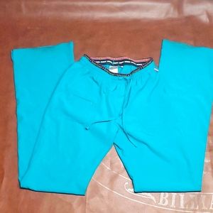 HeartSoul turquoise scrub pants